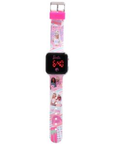 Barbie LED Horloge Roze - Afbeelding 2