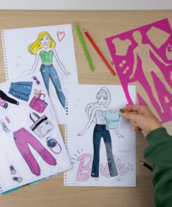 Barbie Mode Ontwerper Schetsboek - Afbeelding 2