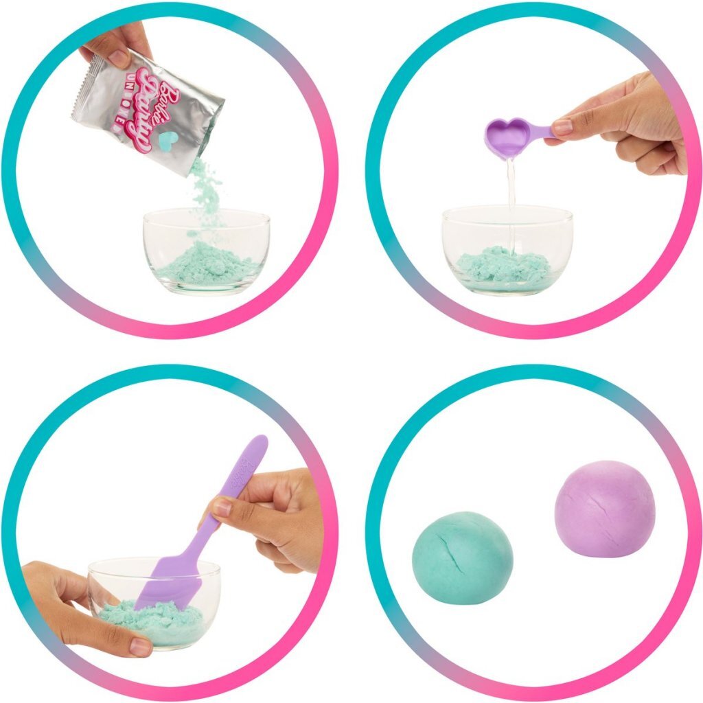 Barbie Party Unboxed Pop met Blauwe Jurk - Afbeelding 3