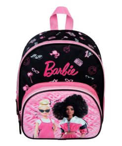 Barbie Rugzak 30x25x10 cm Roze/Zwart - Afbeelding 3