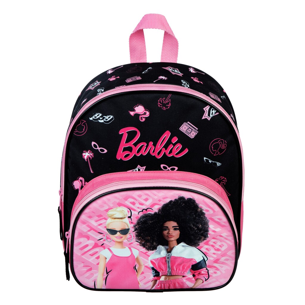 Barbie Rugzak 30x25x10 cm Roze/Zwart - Afbeelding 3
