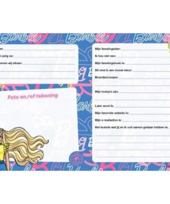 Barbie Vriendenboek Roze - Afbeelding 3