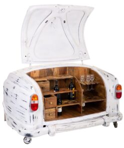 Barmeubel Alexandra House Living Wit 82 x 85 x 155 cm