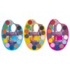 Basic Craft Waterverfpalet + Penseel 12 Kleuren