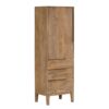 Bijzettafel 60 x 44 x 180 cm Natuurlijk Mangohout