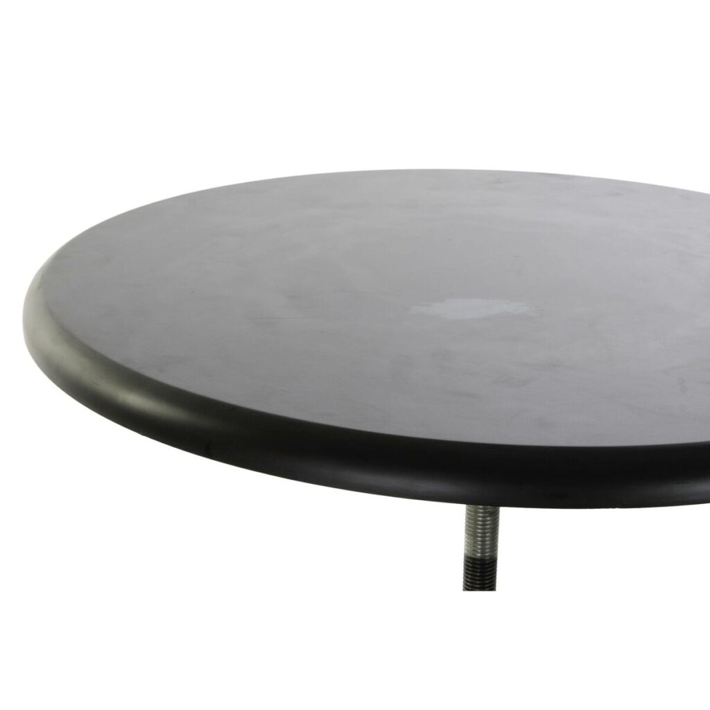 Bijzettafel DKD Home Decor 8424001831456 60 x 60 x 105 cm Natuurlijk Zwart Metaal Hout
