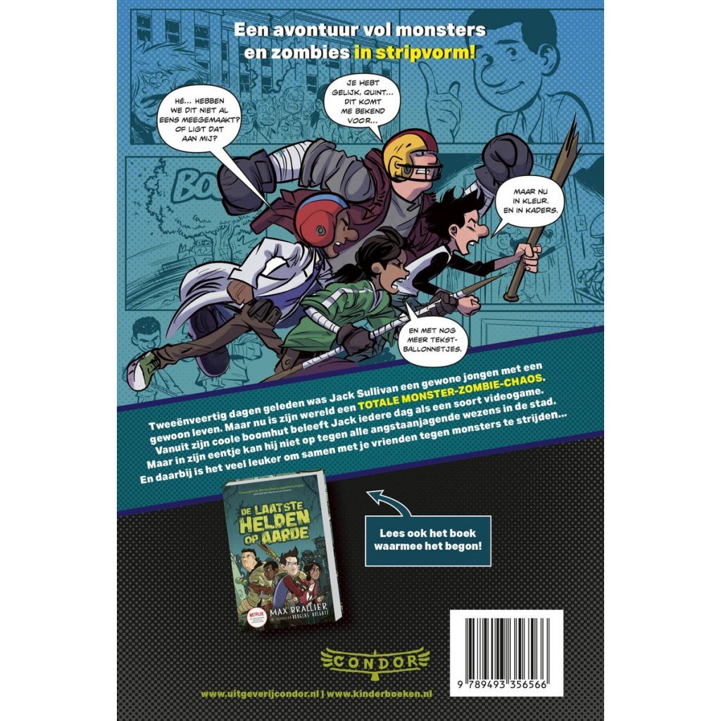 Boek De Laatste Helden Op Aarde De Strip - Afbeelding 2
