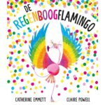 Boek De Regenboogflamingo