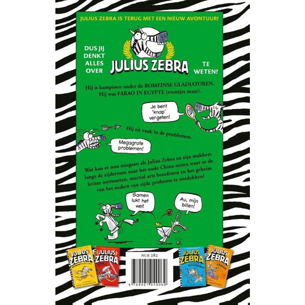 Boek Julius Zebra Ophef in het Oude China - Afbeelding 2