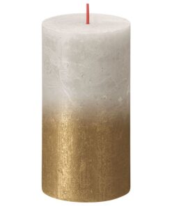 Bolsius Stompkaars Sunset 13x6.8 cm Goud/Grijs