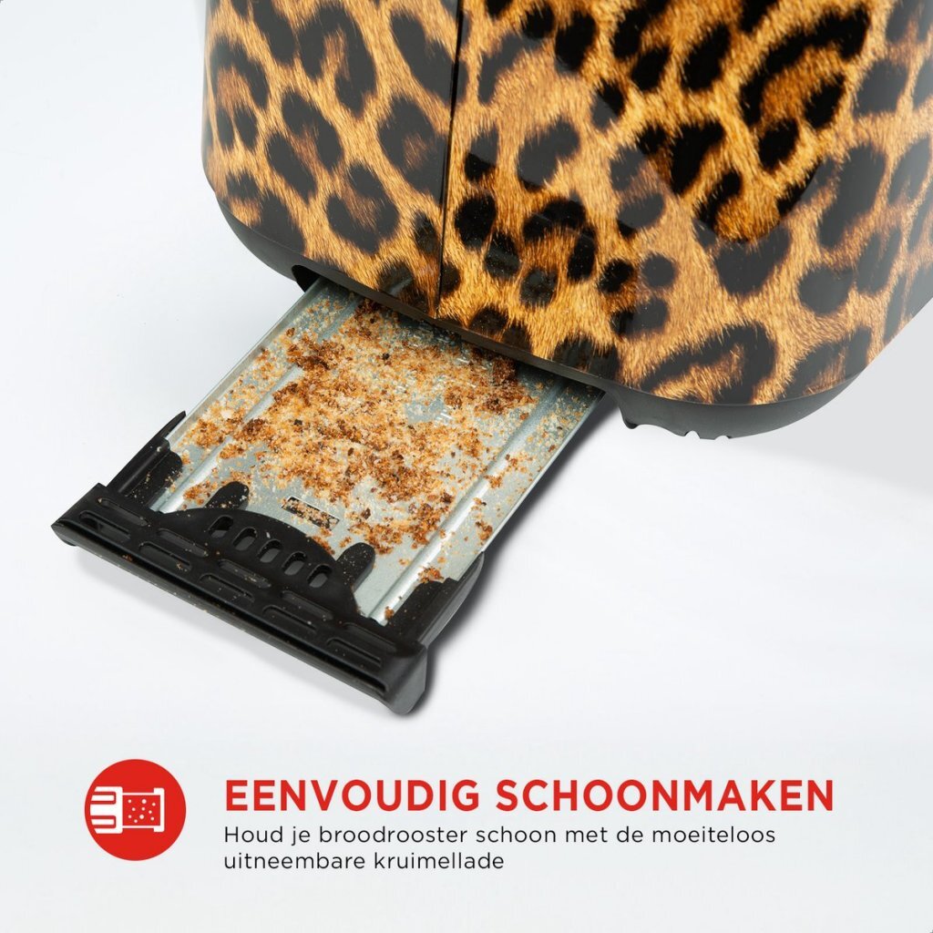Bourgini Broodrooster Panter-Look - Afbeelding 2