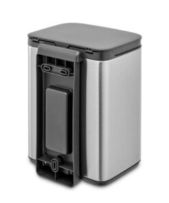 Brabantia Bo Afvalemmer 4L Matt Steel - Afbeelding 3