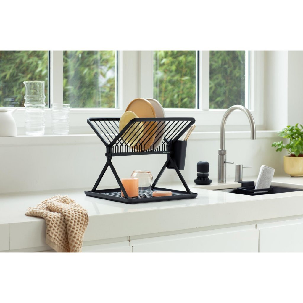 Brabantia SinkSide Inklapbaar Afdruiprek Antraciet - Afbeelding 3