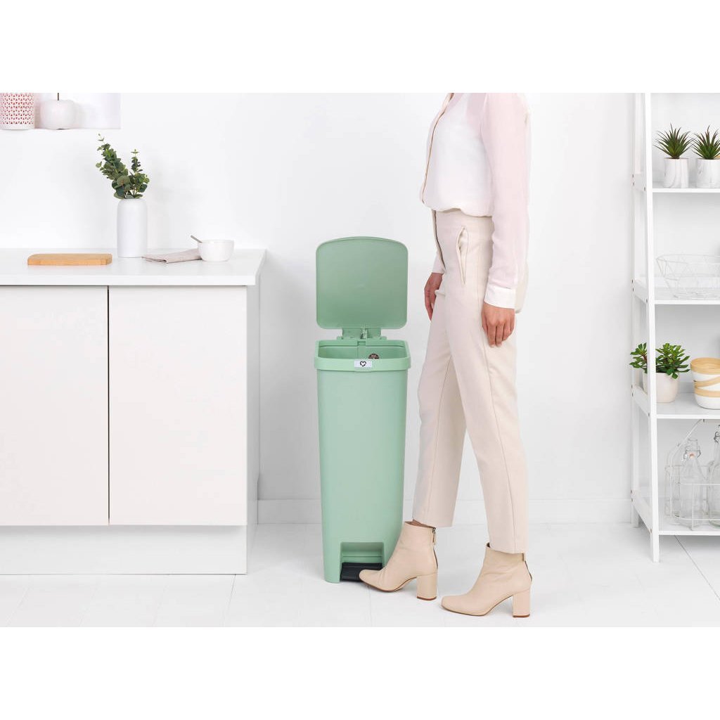 Brabantia Stepup Pedaalemmer 40L Jade Groen - Afbeelding 3