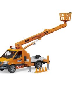 Bruder Vrachtwagen Mercedes-Benz Sprinter met Werkplatvorm