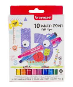 Bruynzeel Multi Point Viltstiften 10 Stuks - Afbeelding 2