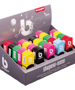 Bruynzeel Puntenslijper Met Gum Display 25 Stuks