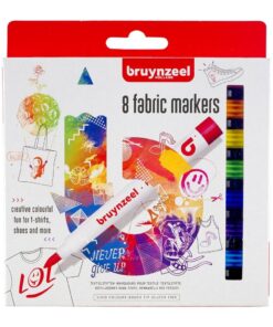 Bruynzeel Textiel Stiften 8 Stuks - Afbeelding 2