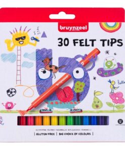 Bruynzeel Viltstiften 30 Kleuren - Afbeelding 2
