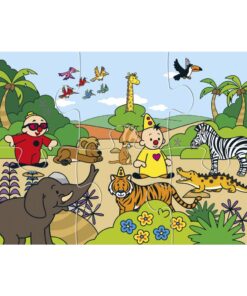 Alternative view of Bumba Puzzel Jungledieren 6 Stukjes