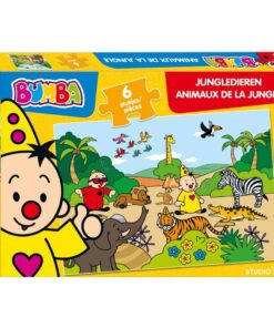 Bumba Puzzel Jungledieren 6 Stukjes