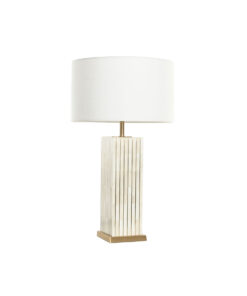 Bureaulamp Home ESPRIT Beige Gouden 50 W 220 V