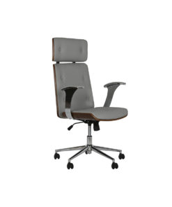 Bureaustoel met hoofdsteun Home ESPRIT Beige Ivoor