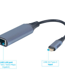 Cablexpert Gmb Adapter Usb-c->ethern - Afbeelding 3