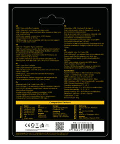Cablexpert Gmb Usb-c Multi-adapter 3-in-1 - Afbeelding 3