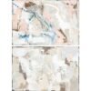 Canvas DKD Home Decor Abstract Stads 100 x 4 x 150 cm 150 x 3,8 x 100 cm (2 Stuks)