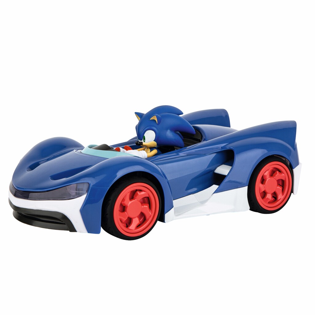 Carrera RC Sonic Team Raceauto Blauw/Zilver - Afbeelding 2