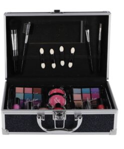 Alternative view of Casuelle Aluminium Make-Up Koffer Donkerblauw/Glitter