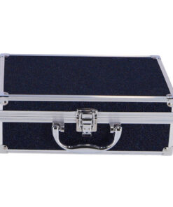 Casuelle Aluminium Make-Up Koffer Donkerblauw/Glitter