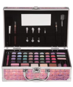 Casuelle Glamour Make-Up Koffer Holografisch/Roze