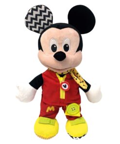Clementoni Baby Disney Mickey Mouse Dress Up Knuffel - Afbeelding 2