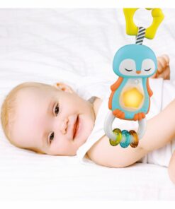 Alternative view of Clementoni Baby Pinguïn Rammelaar + Licht en Geluid