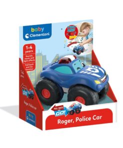 Clementoni Baby Politie Auto Roger + Licht en Geluid
