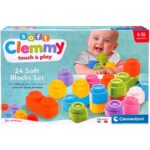 Clementoni Clemmy Blokken in Tas 24 Stuks