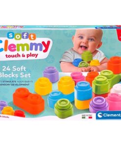 Clementoni Clemmy Blokken in Tas 24 Stuks
