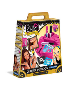 Clementoni Crazy Chic Glitter Tattoos Maken - Afbeelding 2