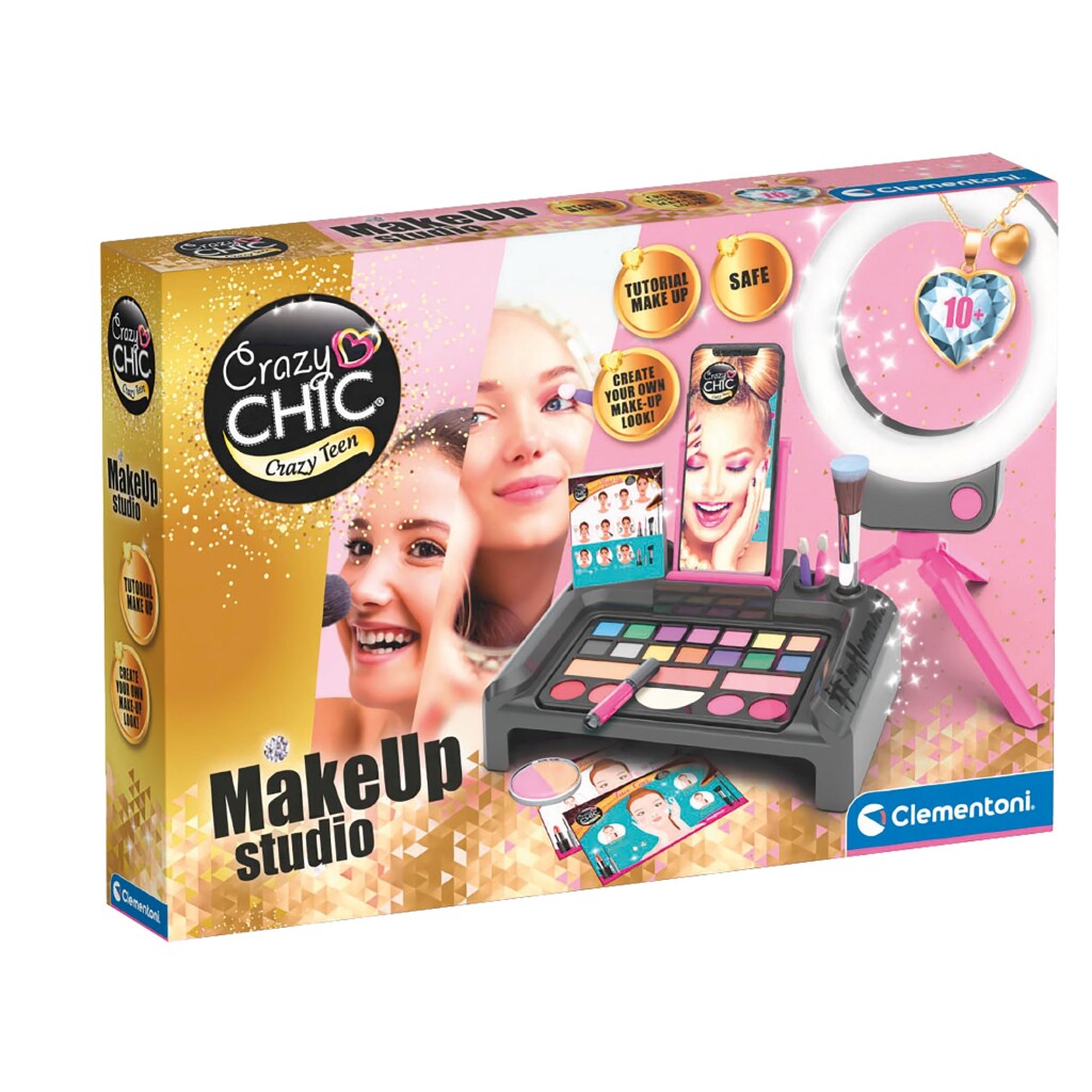 Clementoni Crazy Chic Make-Up Studio + Licht - Afbeelding 3