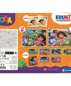 Alternative view of Clementoni Edukit 4in1 Dora The Explorer