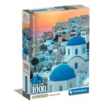 Clementoni High Quality Collection Puzzel + Poster Santorini 1000 Stukjes