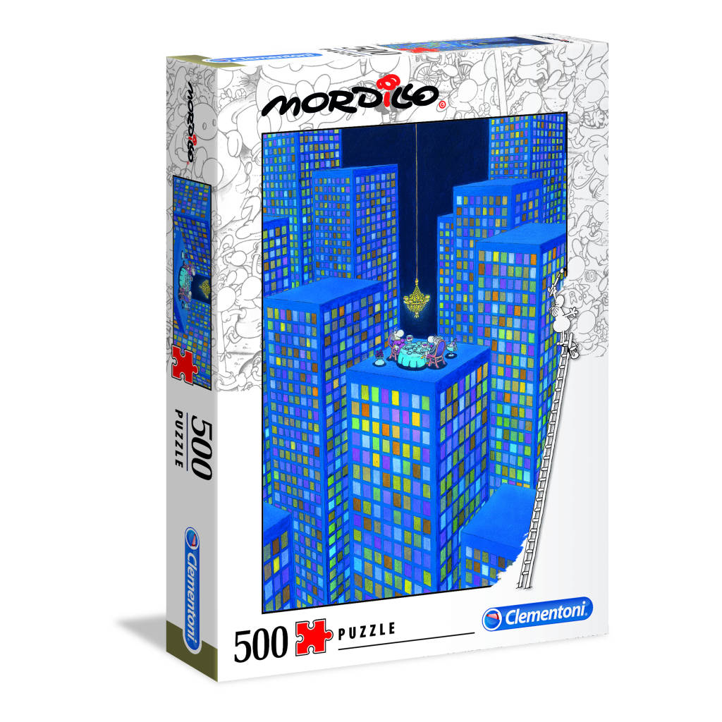Clementoni Mordillo Puzzel The Dinner 500 Stukjes - Afbeelding 2