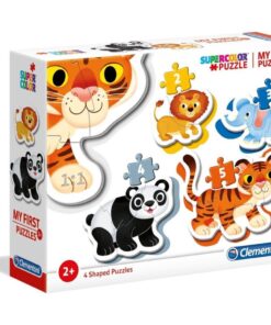 Clementoni Supercolor Puzzel My First Wilde Dieren 2-5 Stukjes