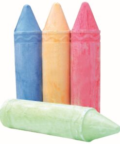Clown Super Stoepkrijt 4 Stuks - Afbeelding 2