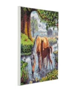 Alternative view of Craft Buddy Crystal Art Diamond Painting Paarden