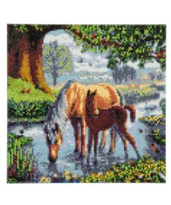 Craft Buddy Crystal Art Diamond Painting Paarden