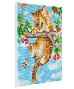 Alternative view of Craft Buddy Crystal Art Kitten