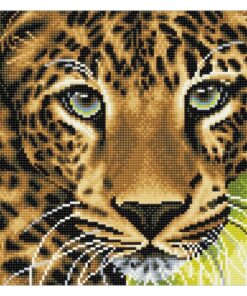 Craft Buddy Crystal Art Luipaard 30x30 cm